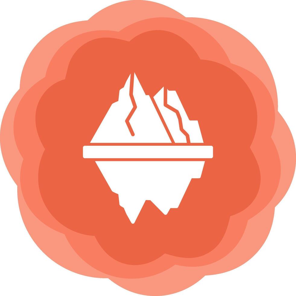 Iceberg Vector Icon