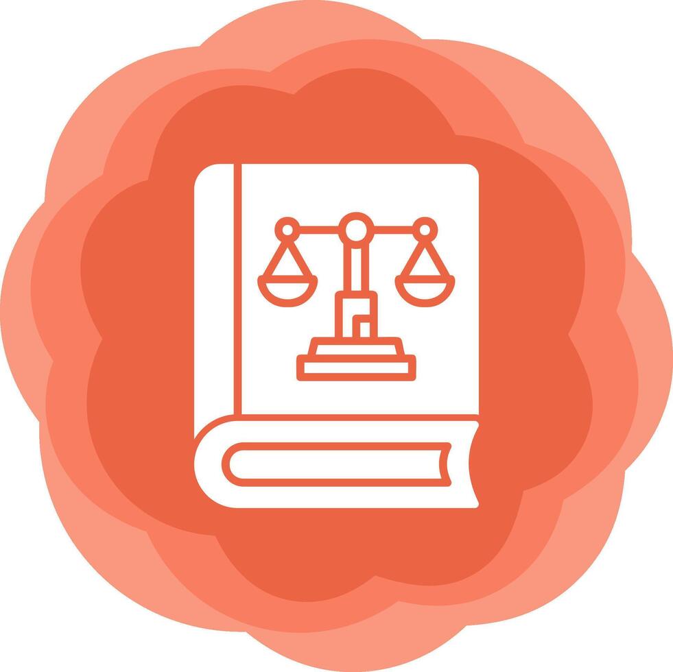 Justice Book Vector Icon