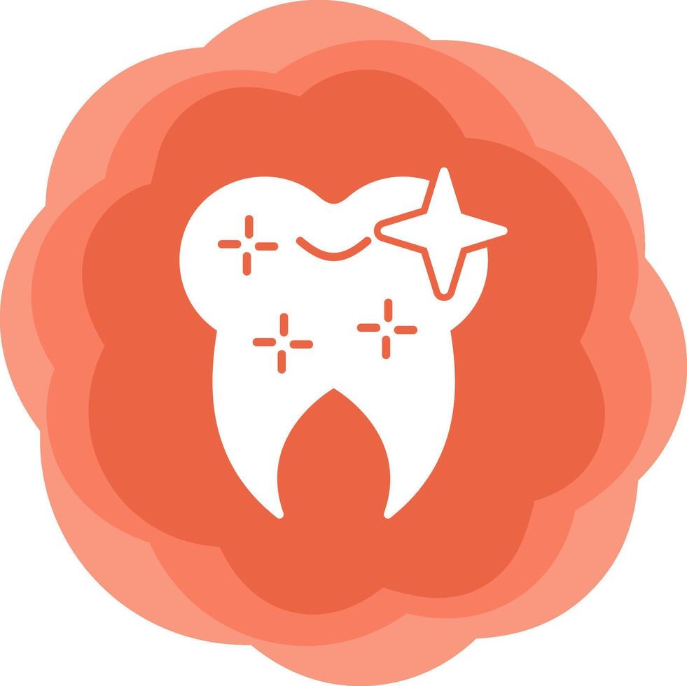 Healthy Clean Tooth Vector Icon