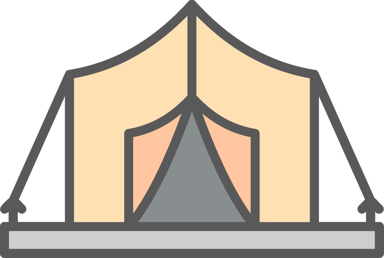 Tent Vector Icon