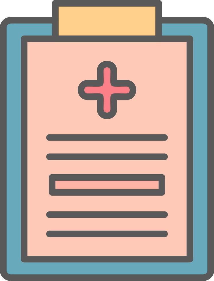 Medical Records Vector Icon