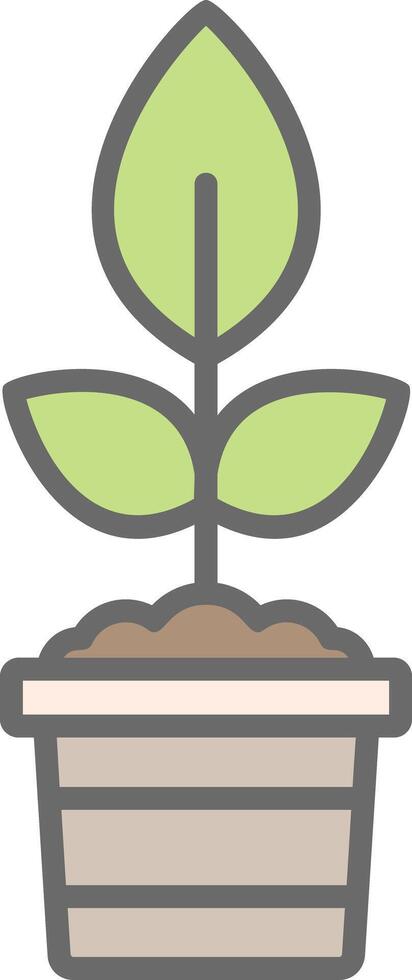 icono de vector de planta