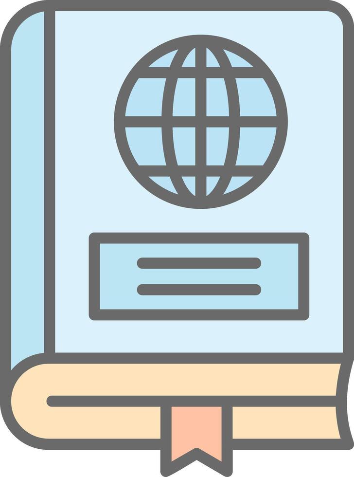 Geography Book Vector Icon