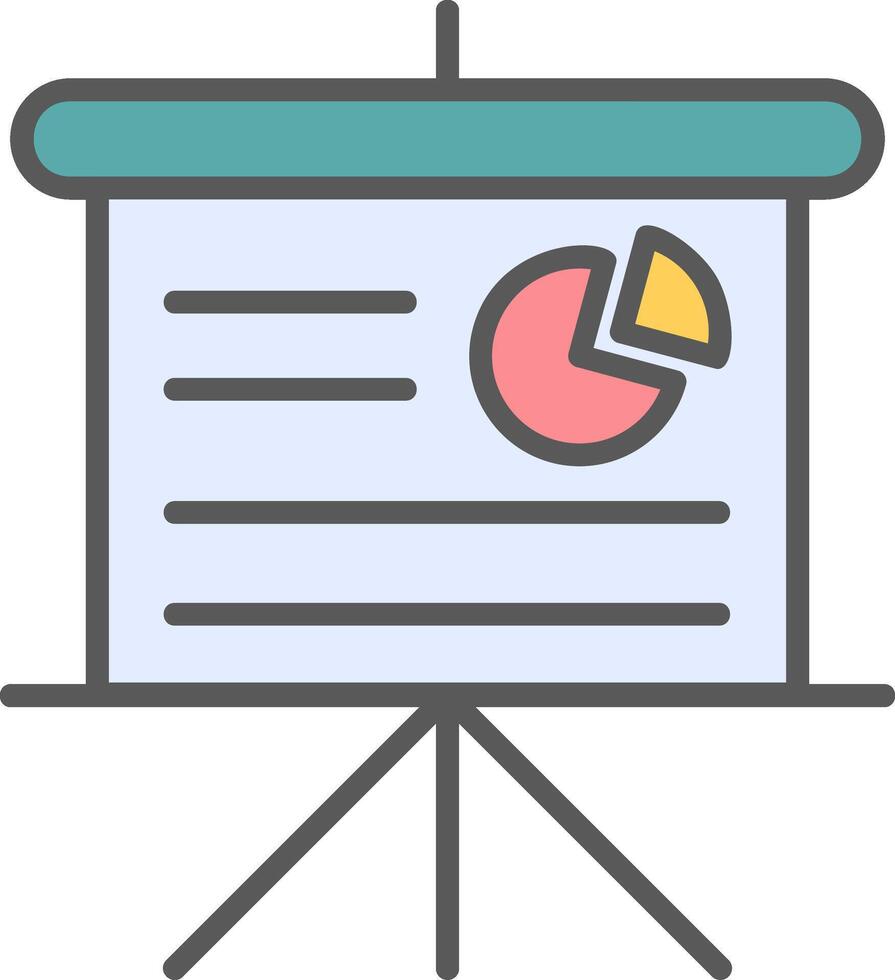 Pie Chart Vector Icon