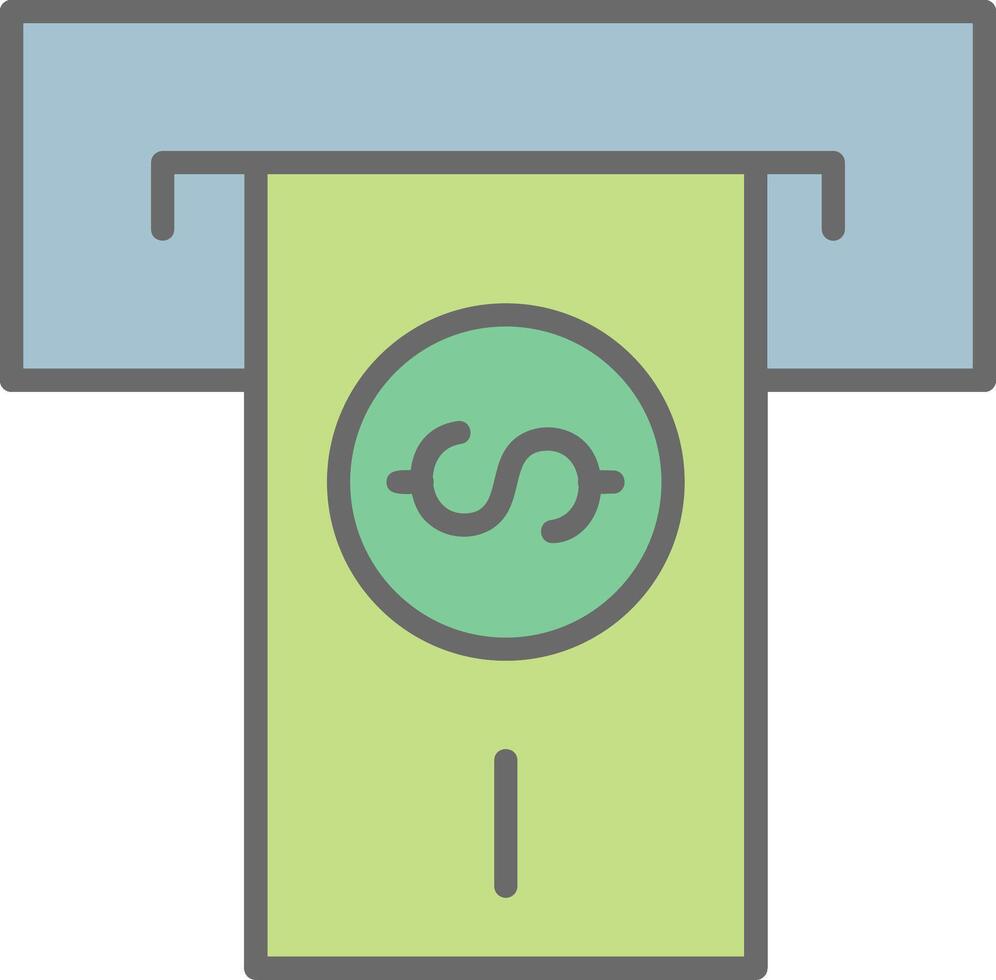 Withdraw Money Vector Icon