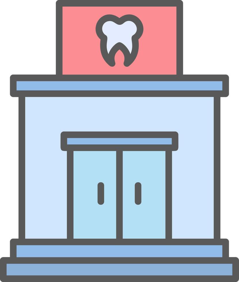 Dental Clinic Vector Icon