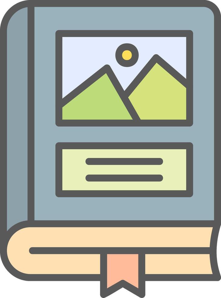 Photography Album Vector Icon