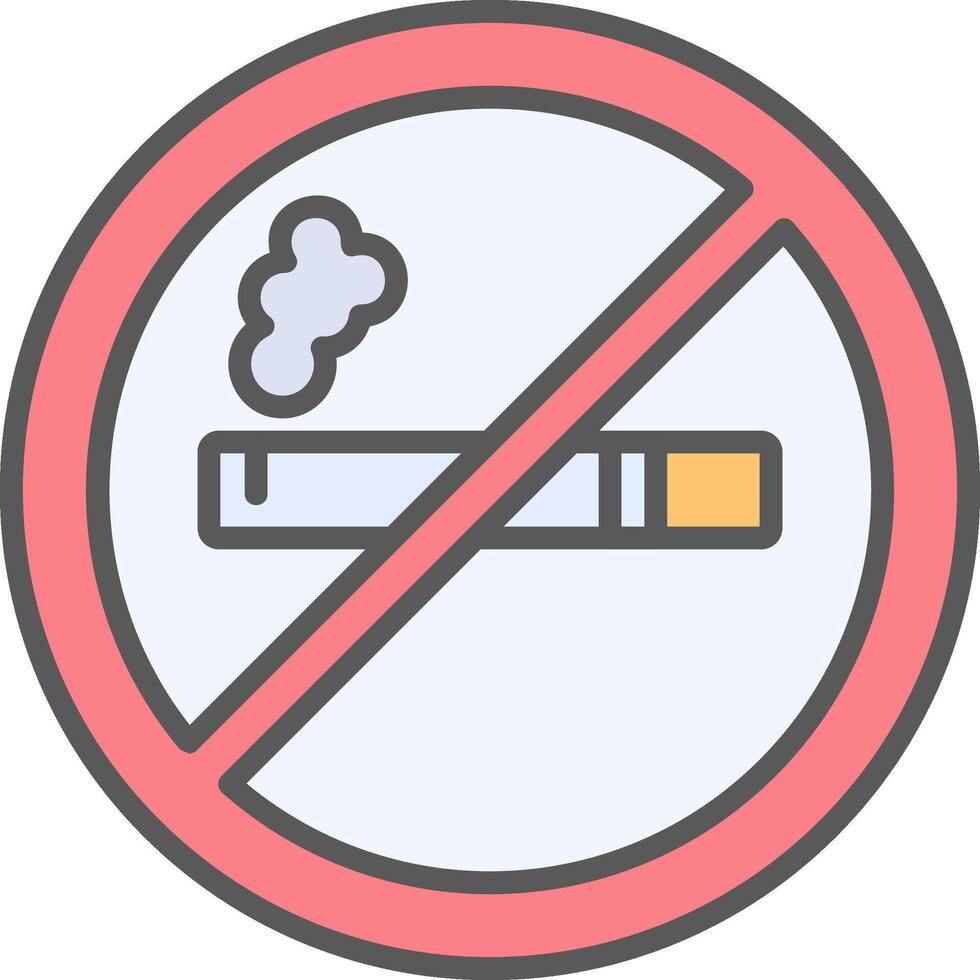 No Smoking Vector Icon