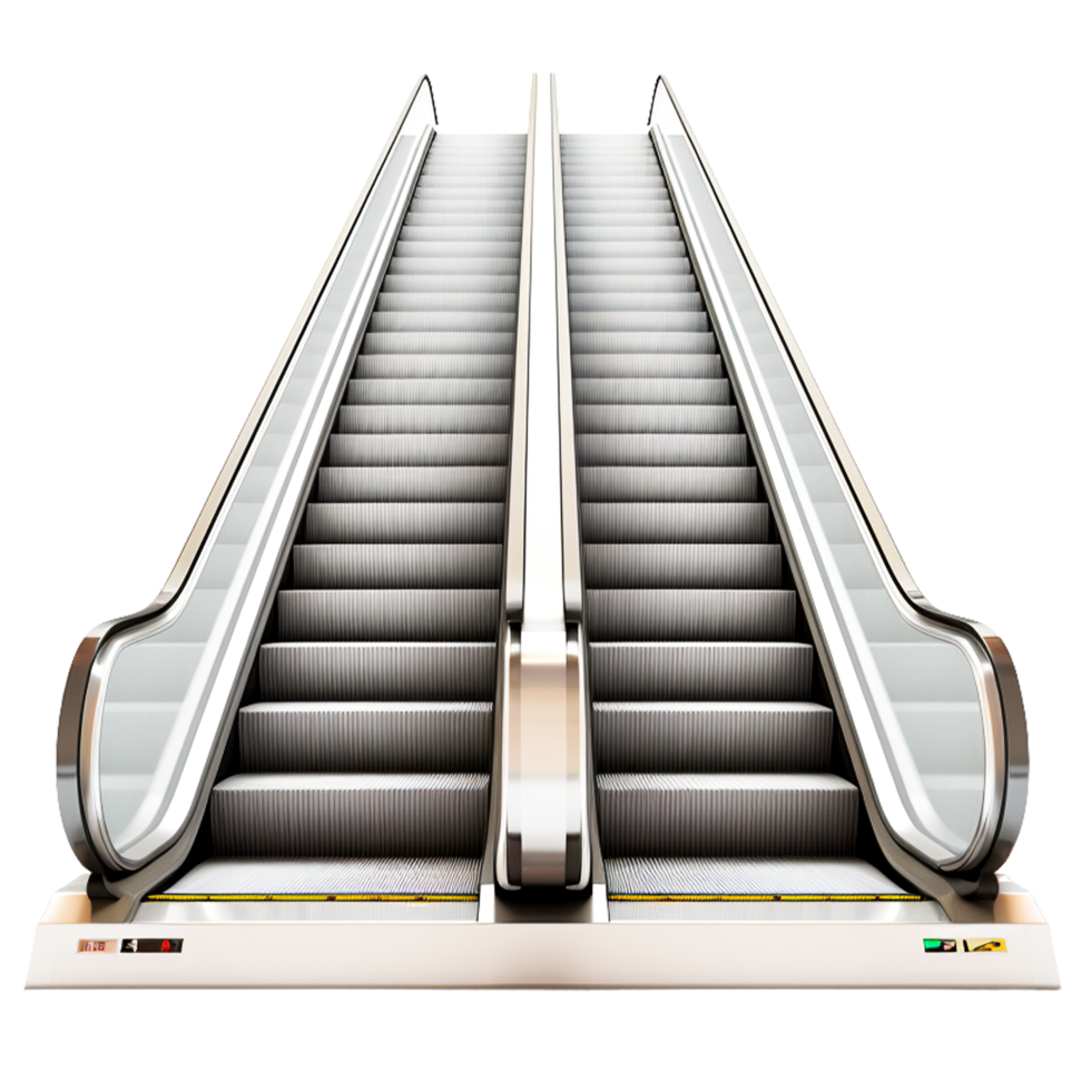 AI generated Escalator Transparent illustration png