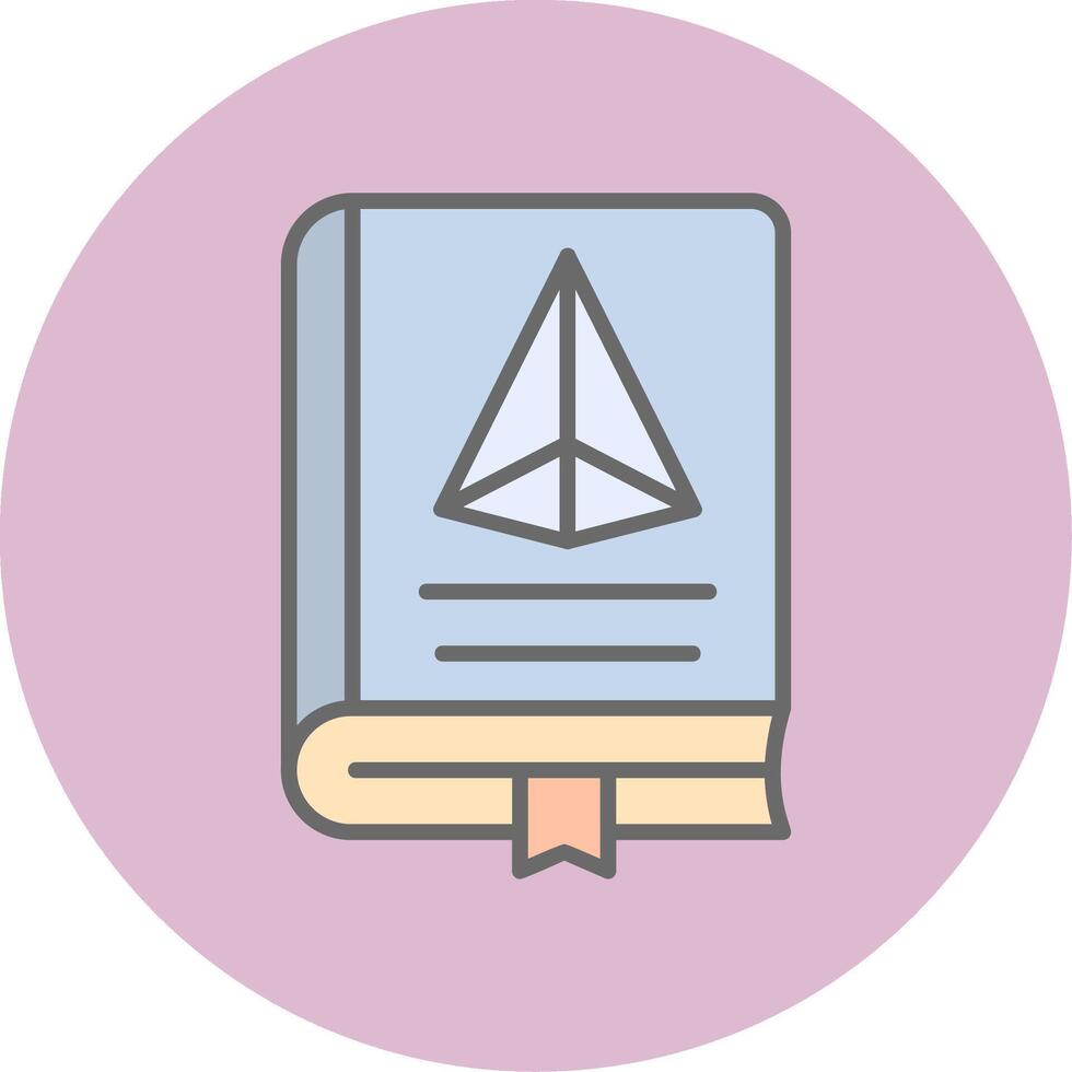 Trigonometry Book Vector Icon