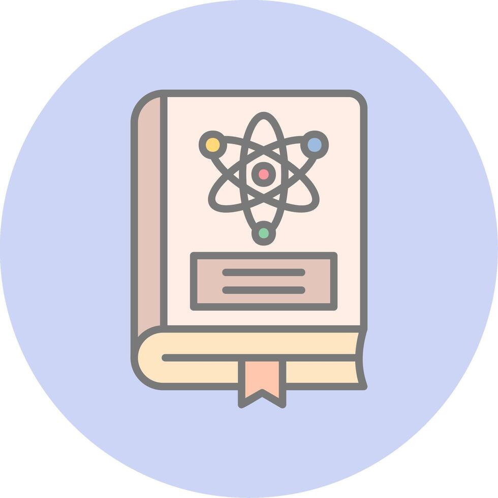 física libro vector icono