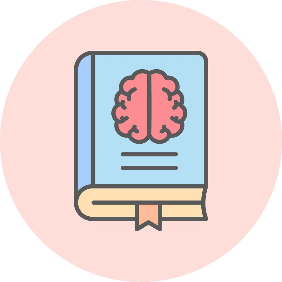 Neurology Book Vector Icon