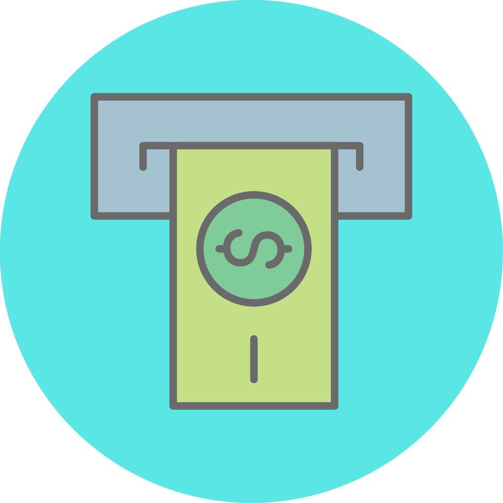 Withdraw Money Vector Icon