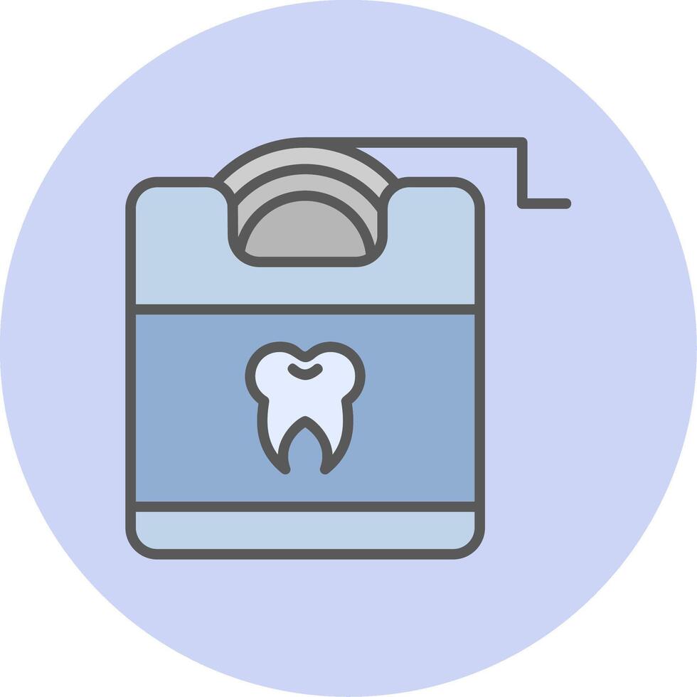 Dental Floss Vector Icon