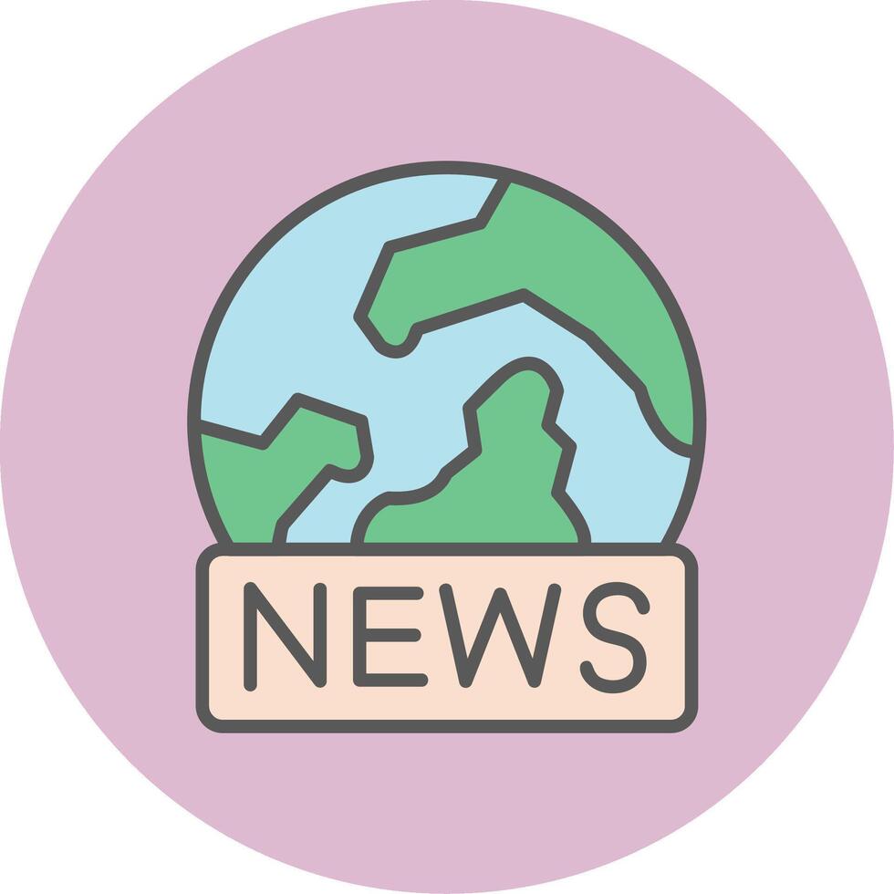 World News Vector Icon