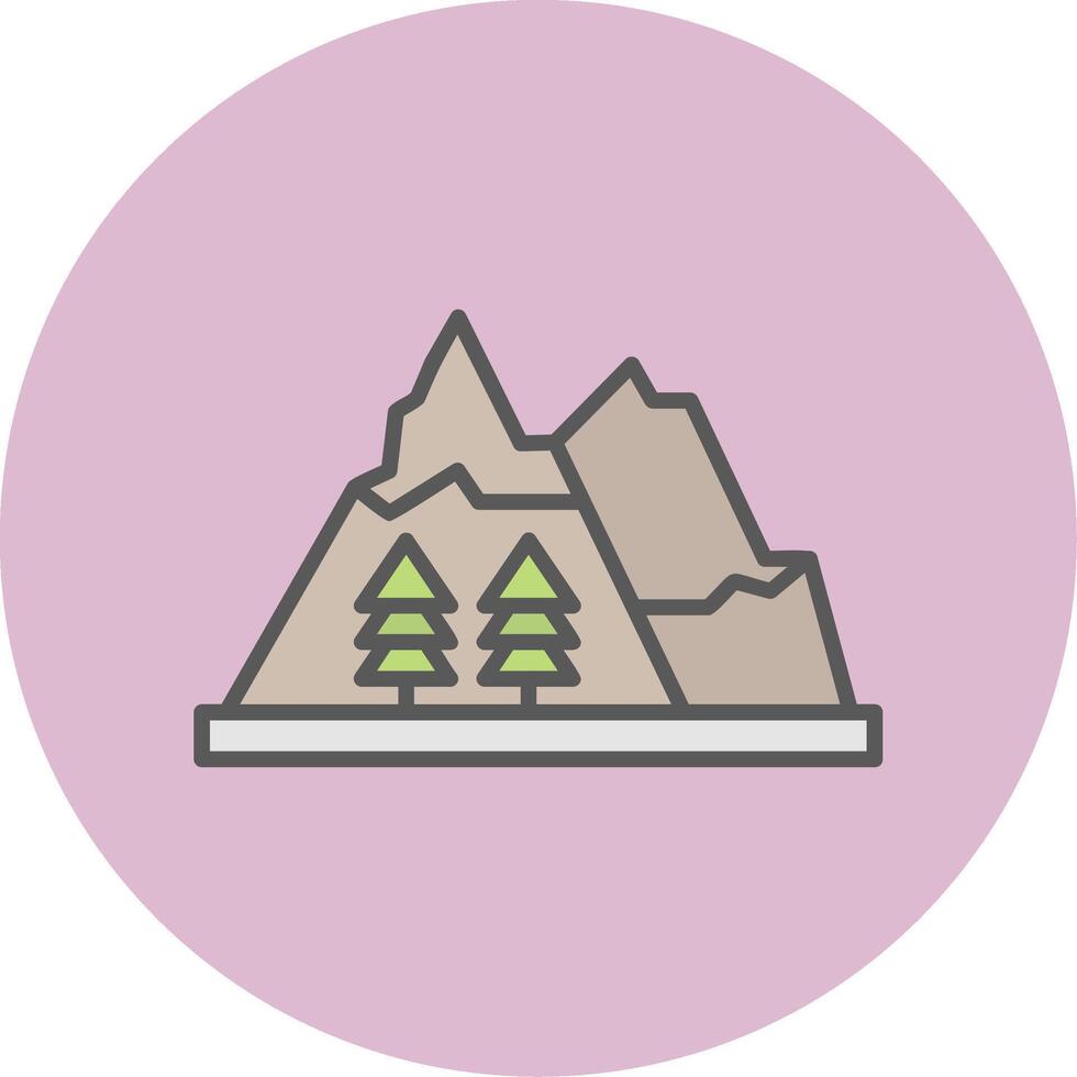 Lake Vector Icon