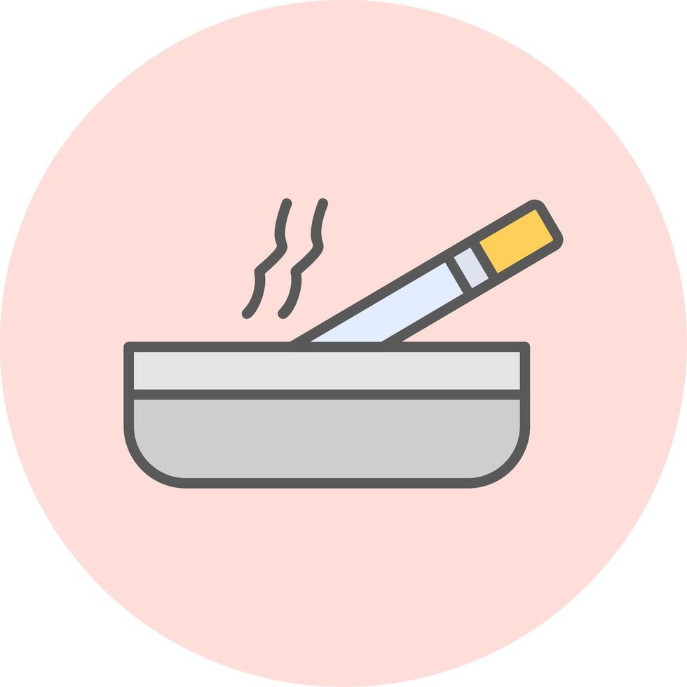 icono de vector de cigarrillos