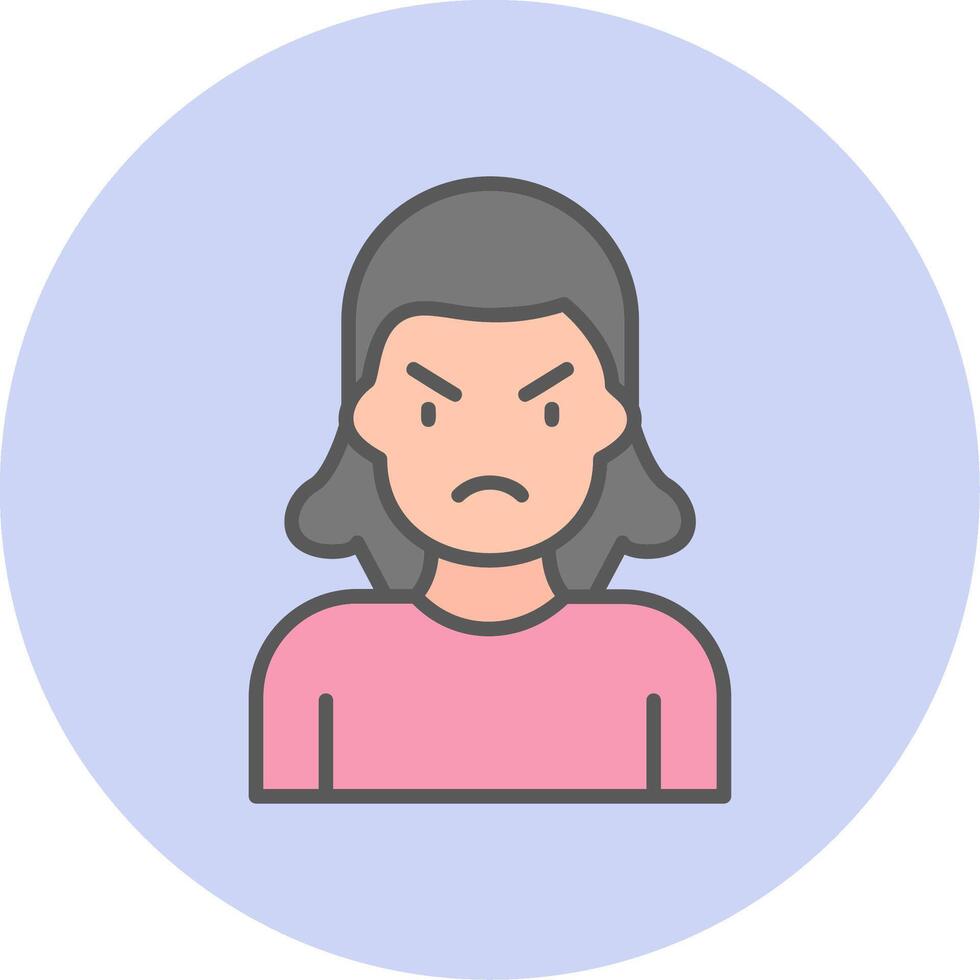 Anger Vector Icon