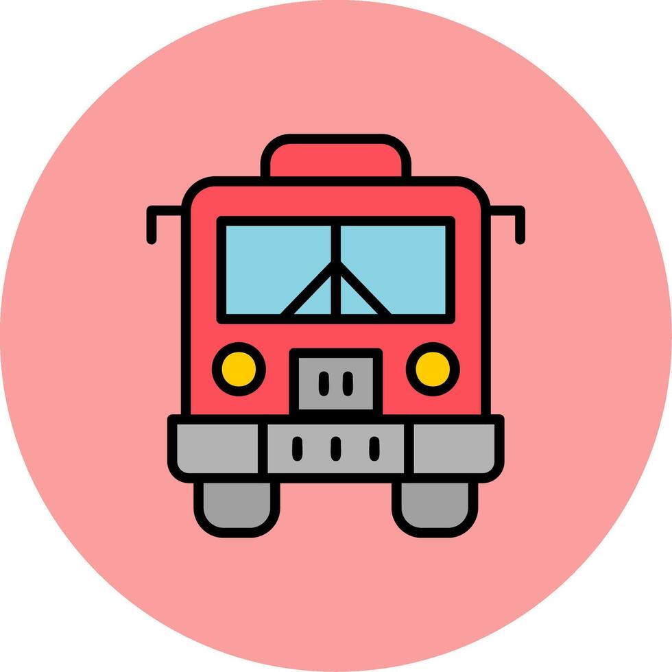 Public Transport Vector Icon