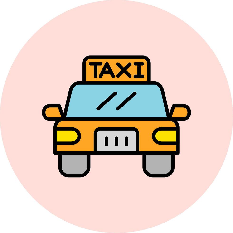 Taxi Vector Icon