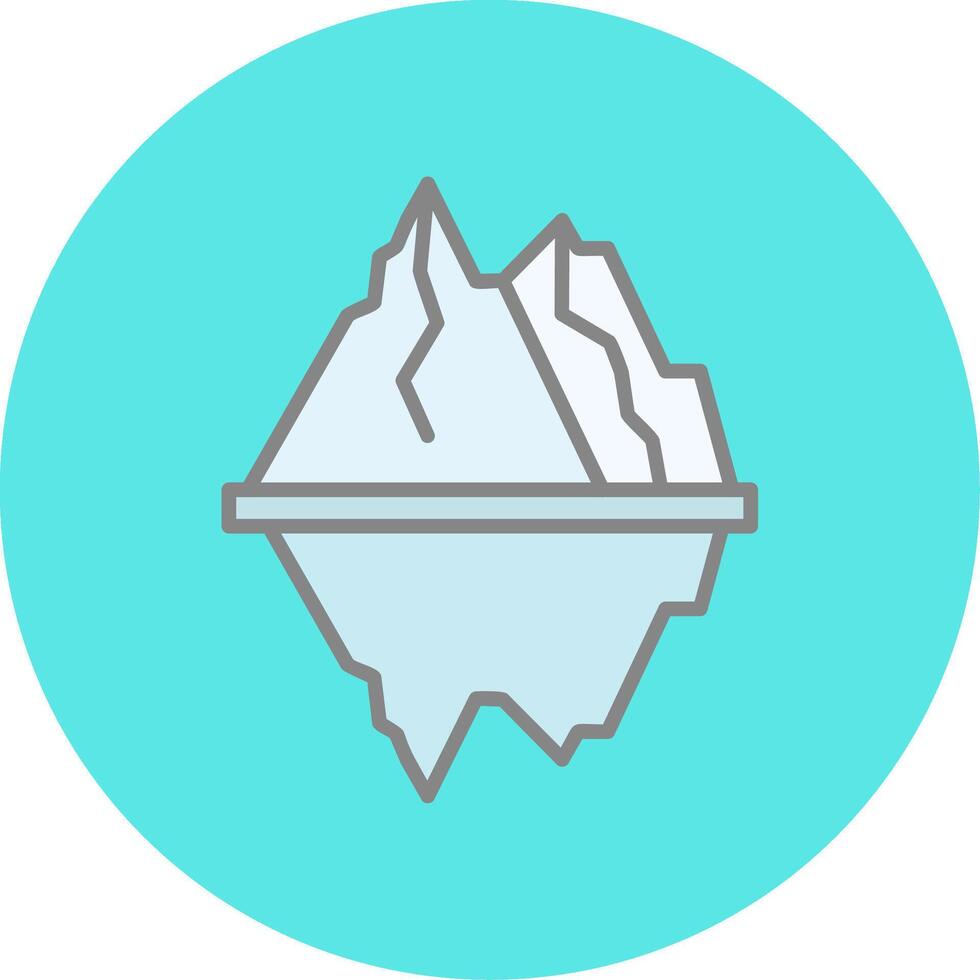 Iceberg Vector Icon