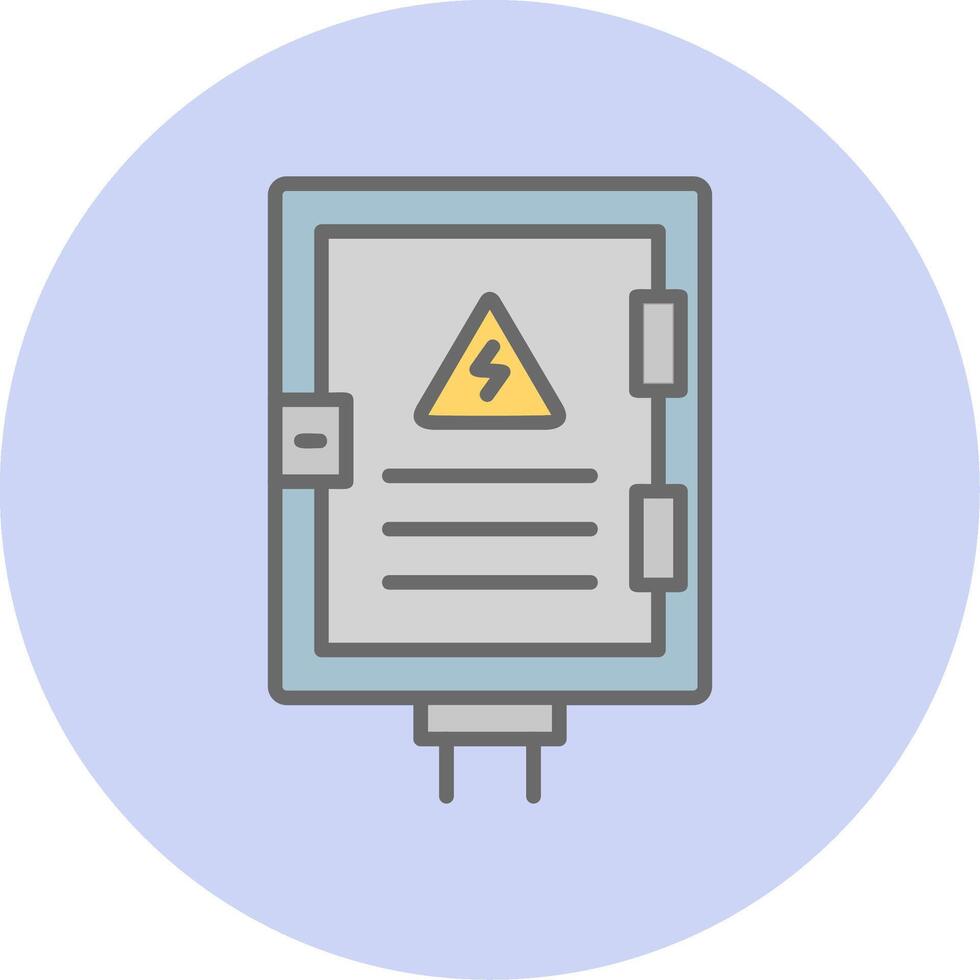 Electrical Panel Vector Icon