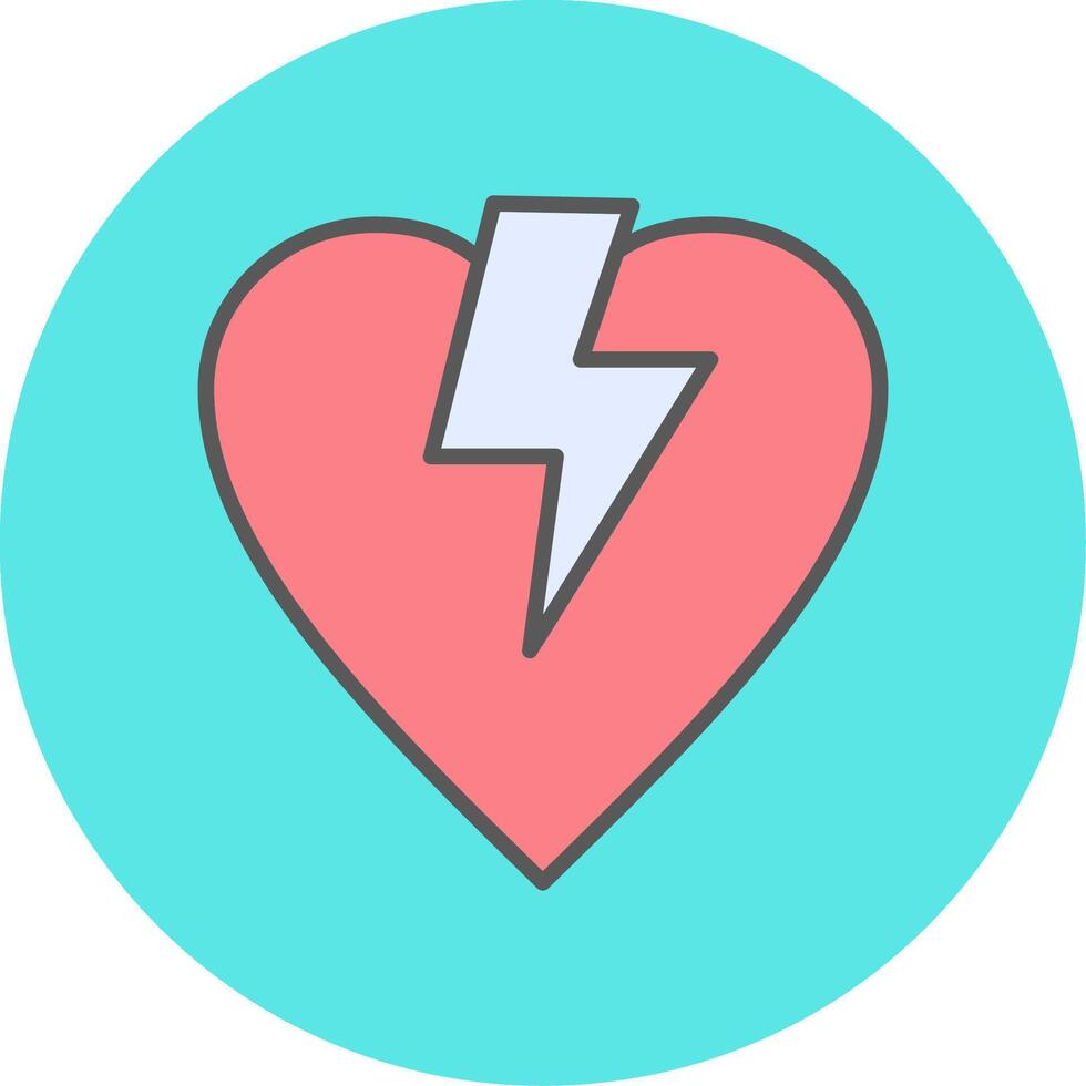 Broken Heart Vector Icon
