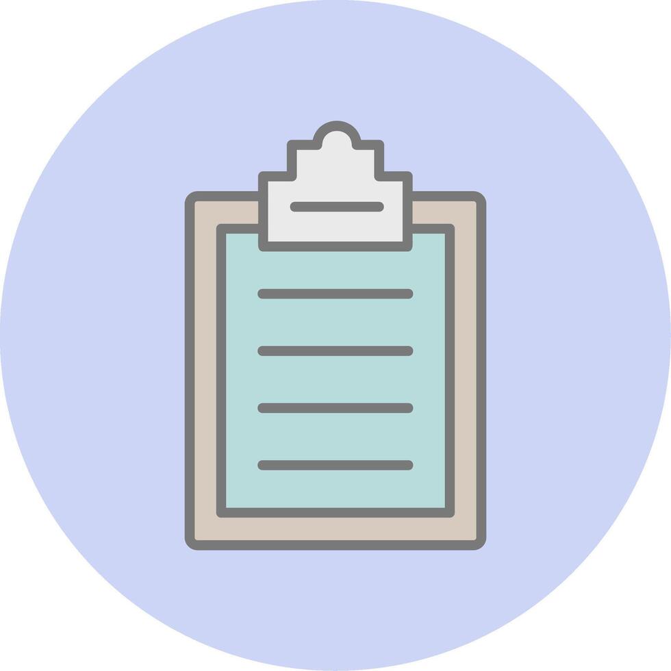 Clipboard Vector Icon