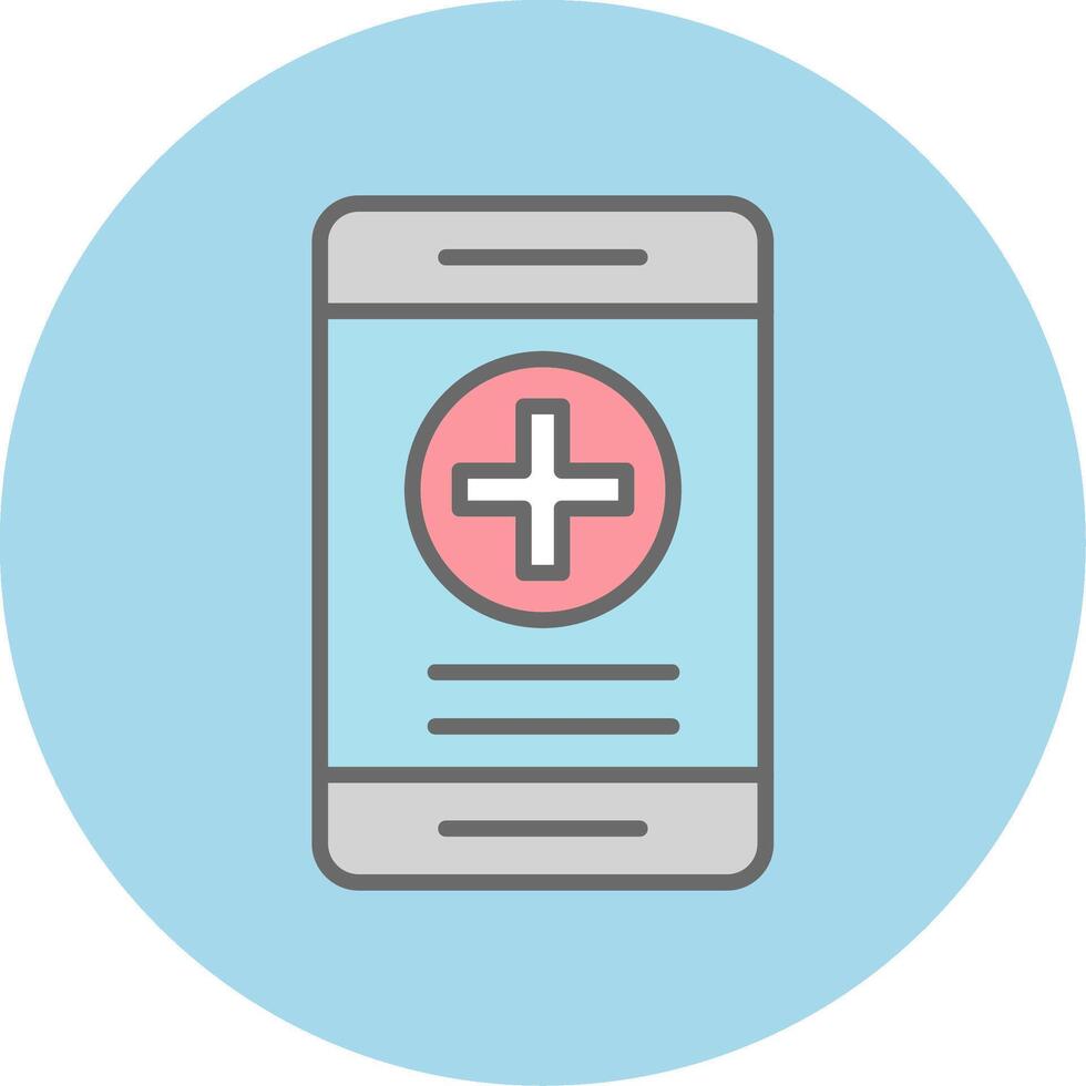 Online Health Insurance Vector Icon