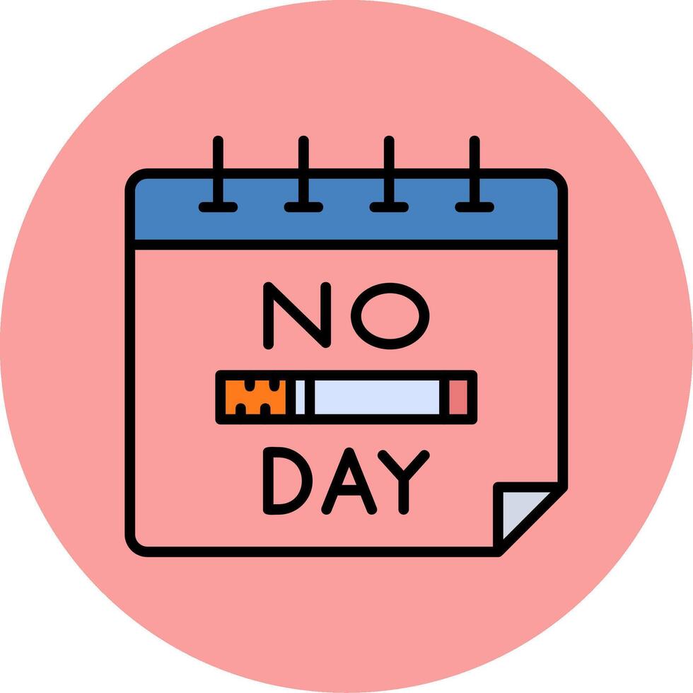 No Tobacco Day Vector Icon