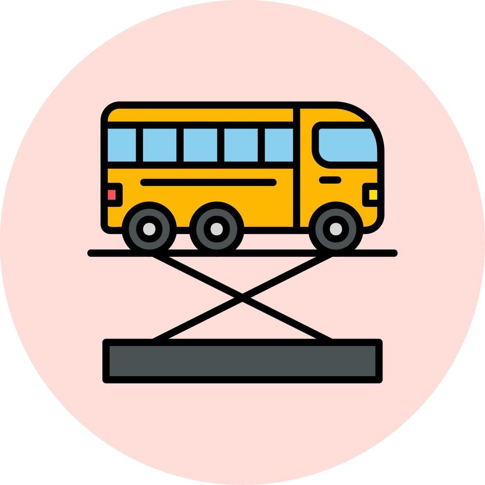 Bus Jack Vector Icon