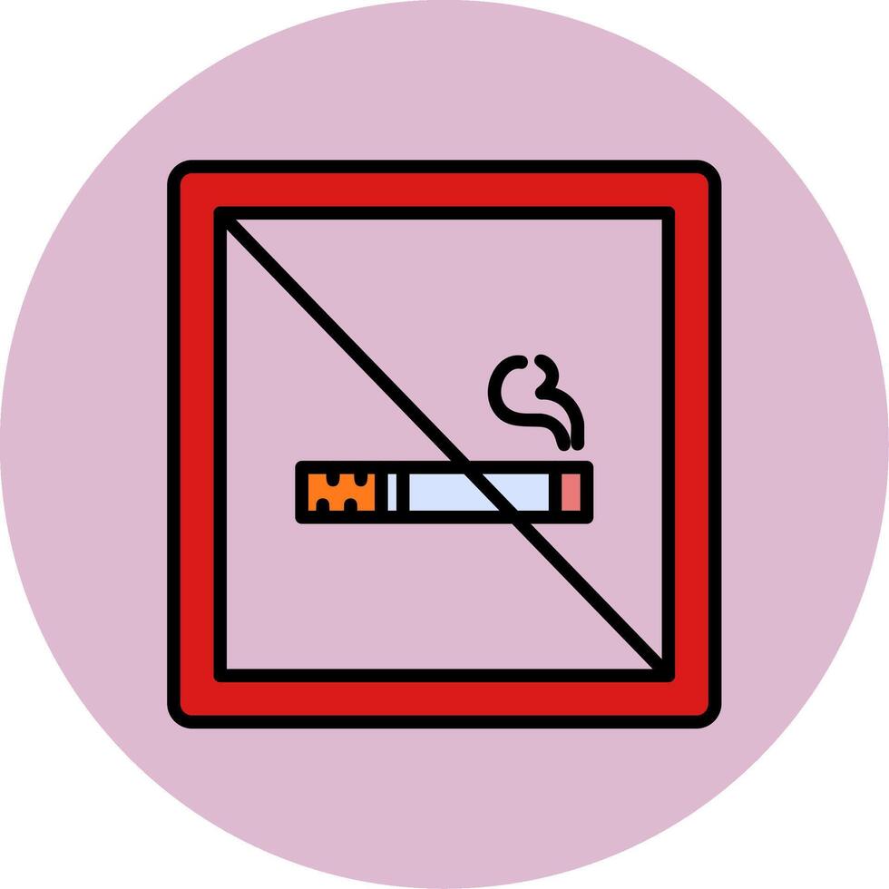 No Smoking Vector Icon