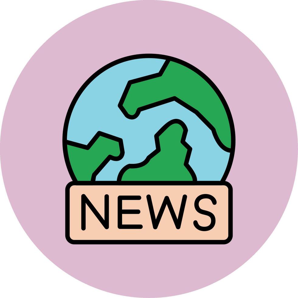 World News Vector Icon