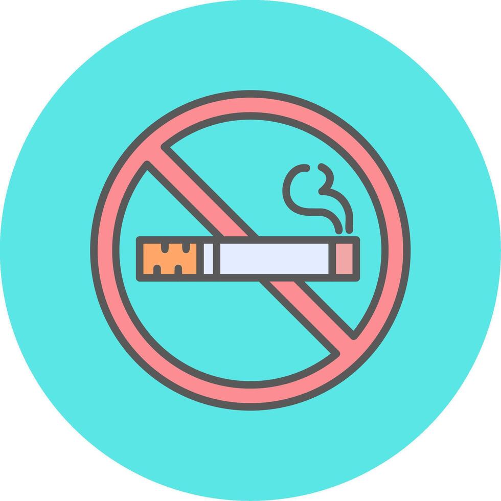 No Smoking Vector Icon