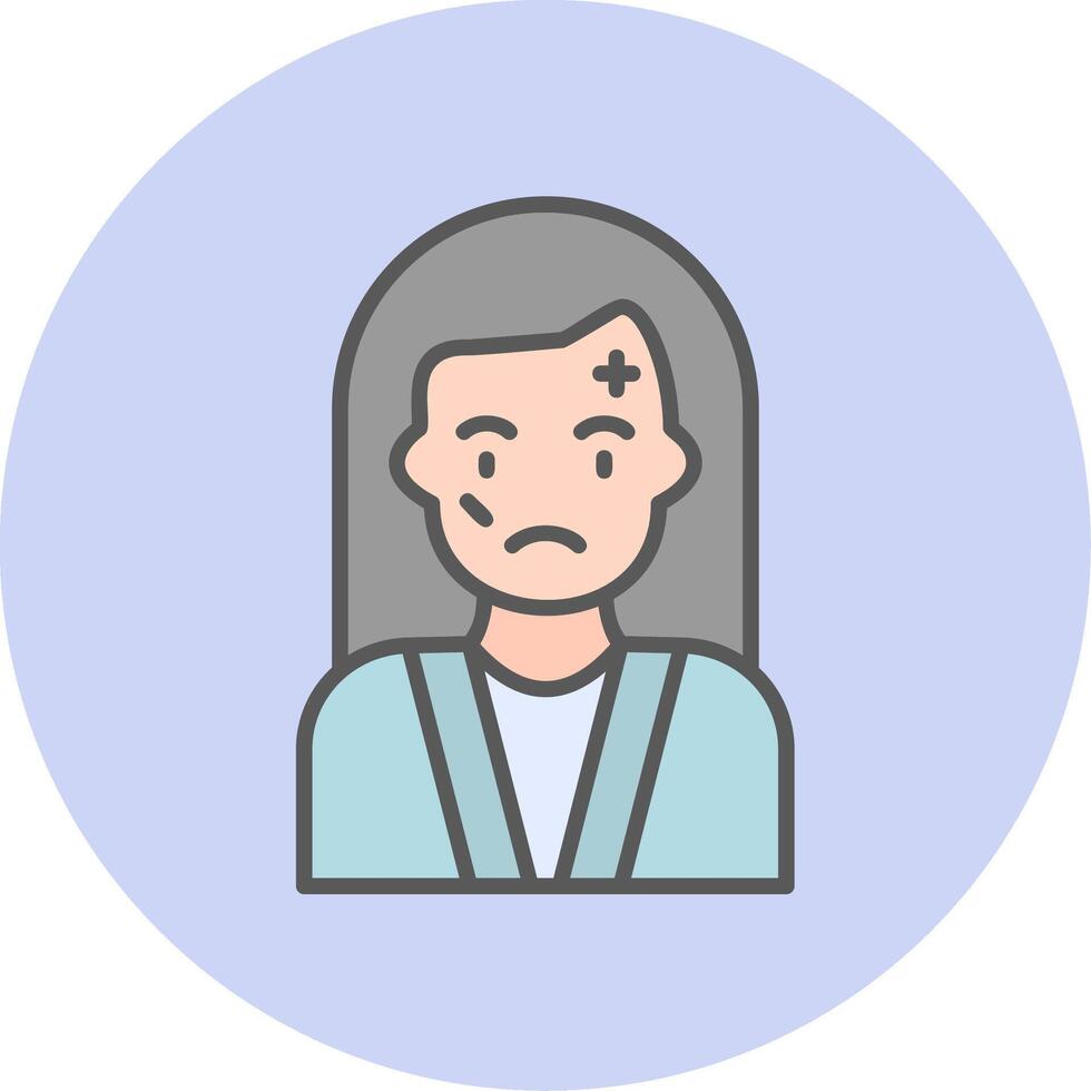 Casualties Women Vector Icon