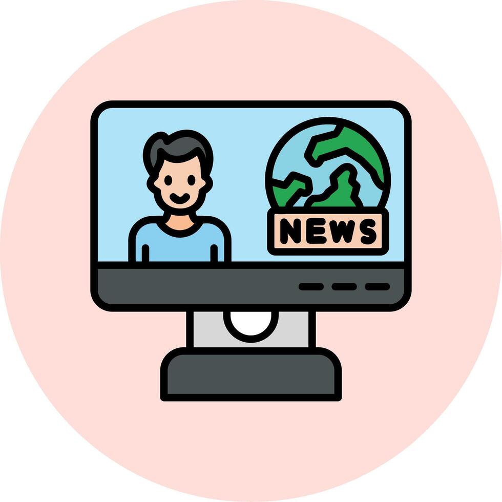 World News Vector Icon
