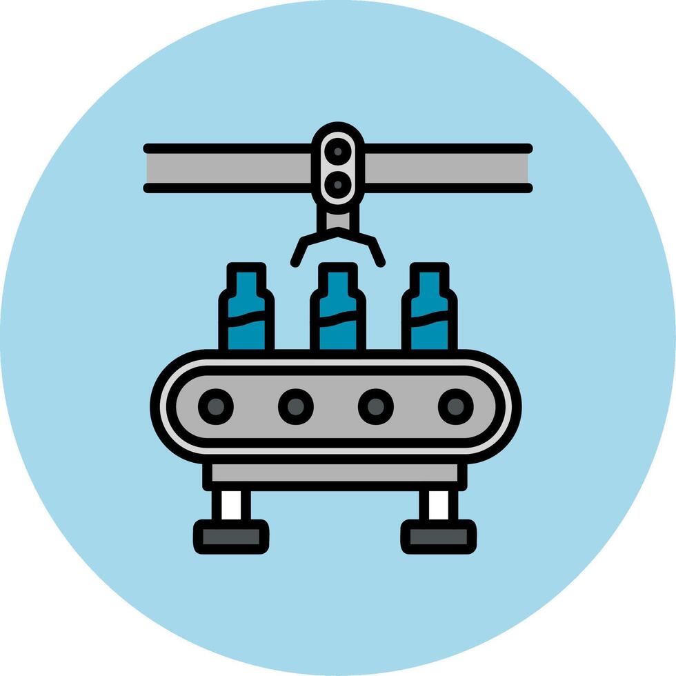 Water Factory Vector Icon