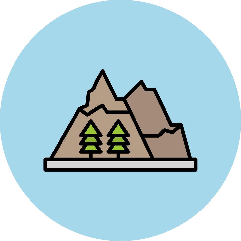 Lake Vector Icon