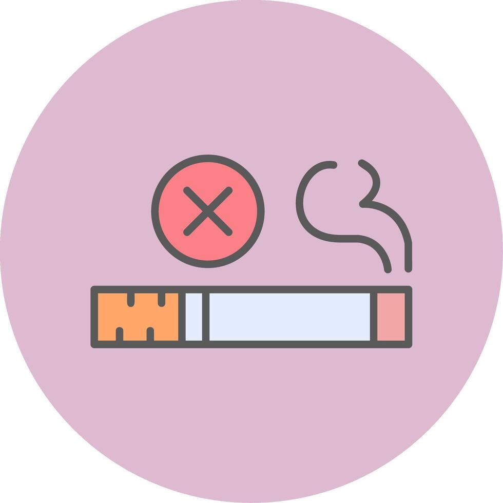 No Tobacco Day Vector Icon