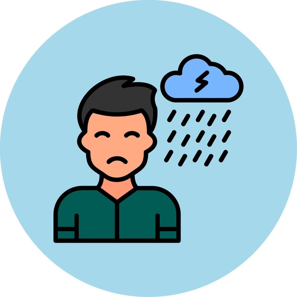 Depression Vector Icon