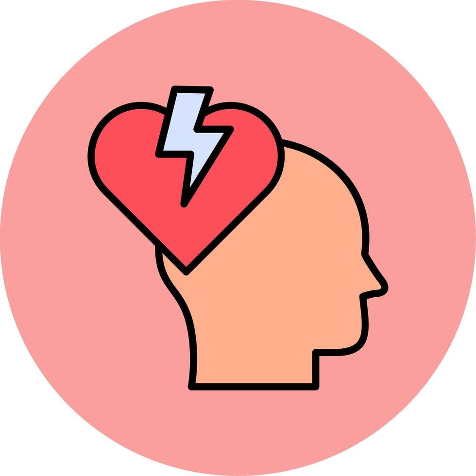 Broken Heart Vector Icon