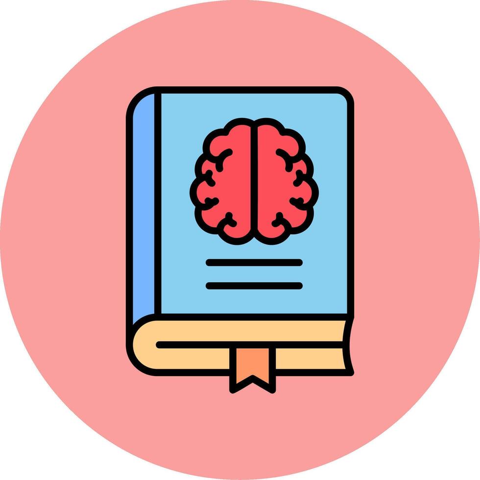 Neurology Book Vector Icon