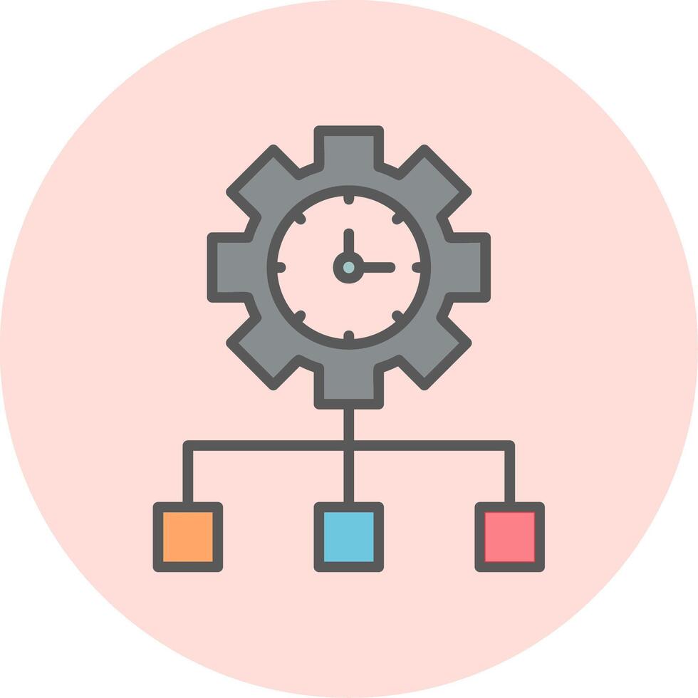 Time Management Vector Icon