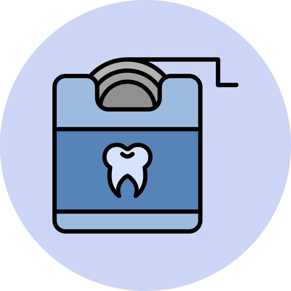 Dental Floss Vector Icon