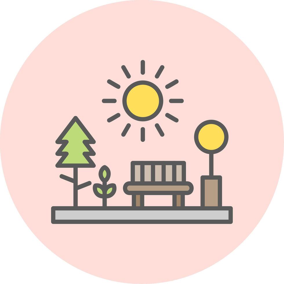 Park Vector Icon