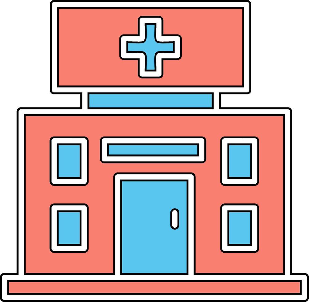 Clinic Vector Icon