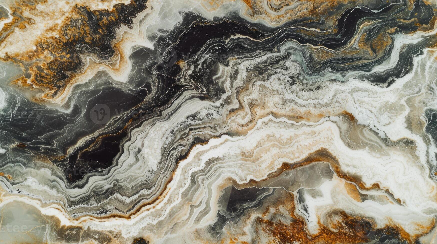 AI generated a clean marble texture adorned with a random pattern, offering a harmonious blend of sophistication and simplicity. SEAMLESS PATTERN. photo