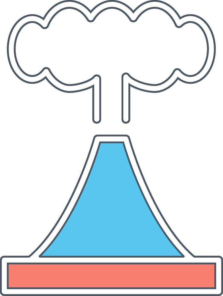 Volcano Vector Icon