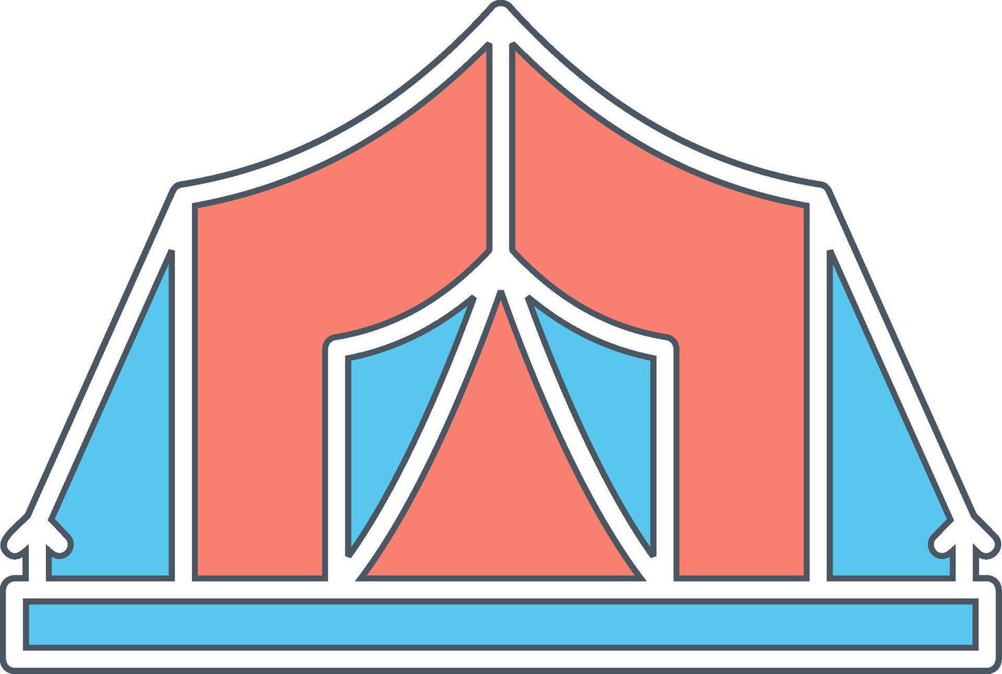 Tent Vector Icon