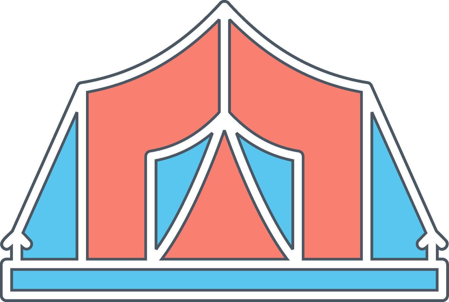 Tent Vector Icon